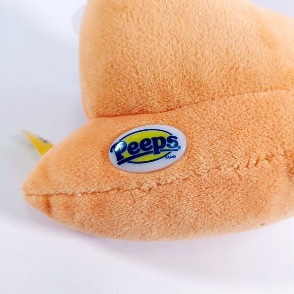 Peeps Just Born Soft Orange Peep Chick Stuffed Animal Easter Plush Toy 5" NEW - Picture 5 of 5